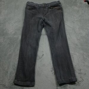 Duluth Jeans Mens 36x30 Gray Denim Slim Fit Workwear Casual Outdoor‎